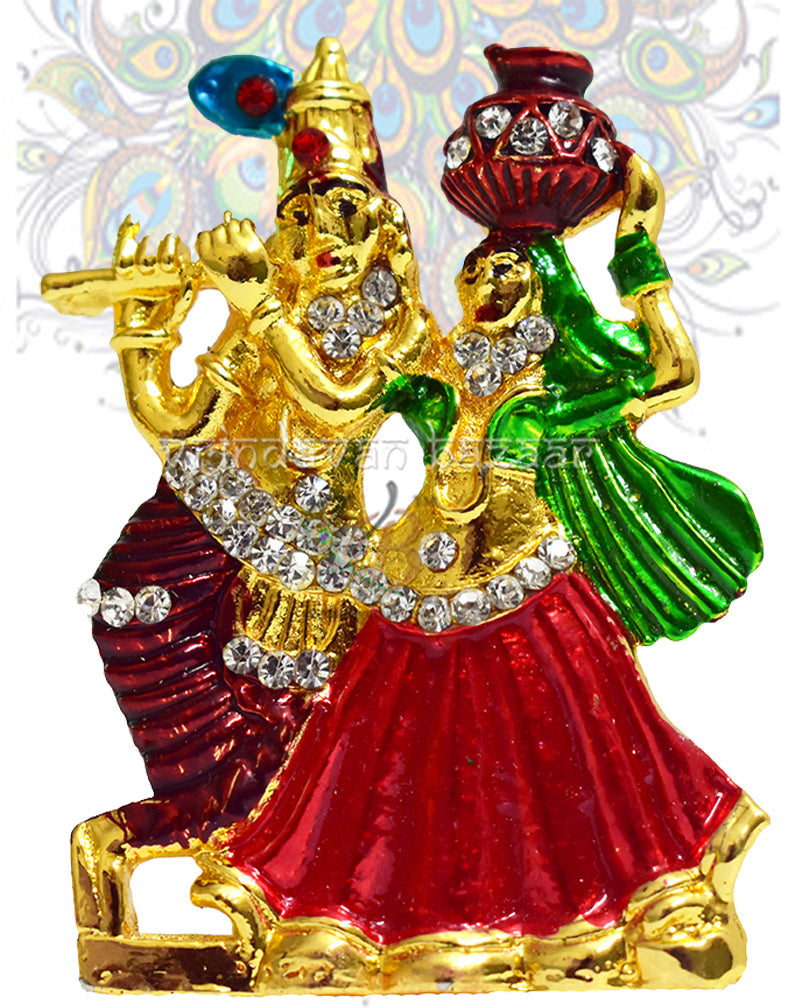 Radha Krishna with leela showpiece