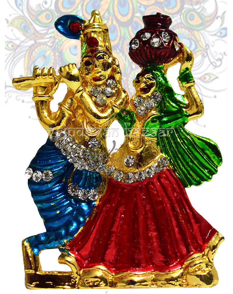 Radha Krishna with leela showpiece