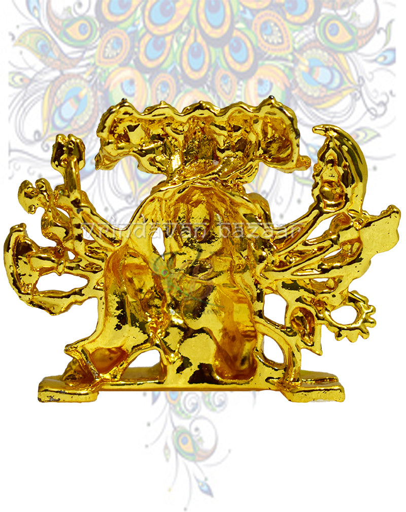 Panchmukhi hanuman sitting showpiece