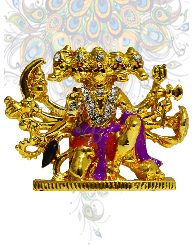 Panchmukhi hanuman sitting showpiece