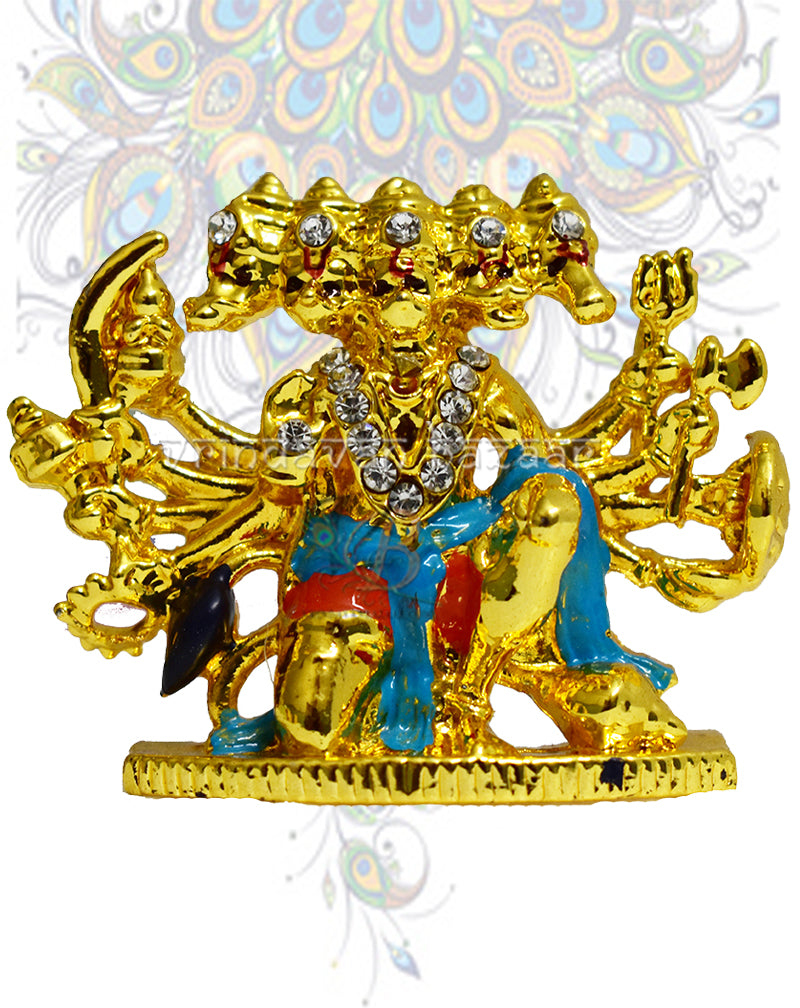 Panchmukhi hanuman sitting showpiece