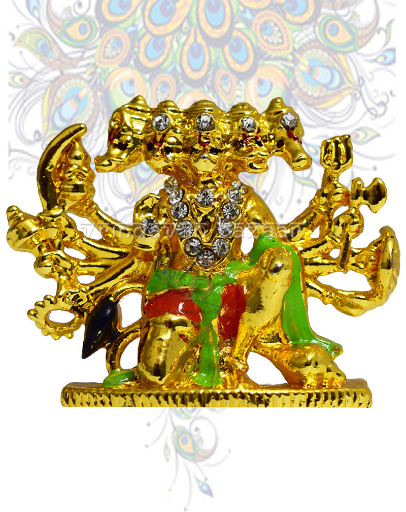 Panchmukhi hanuman sitting showpiece