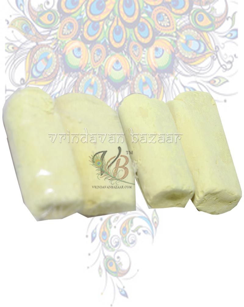 Braj ke tilak-yellow gopi chandan sticks in natural form