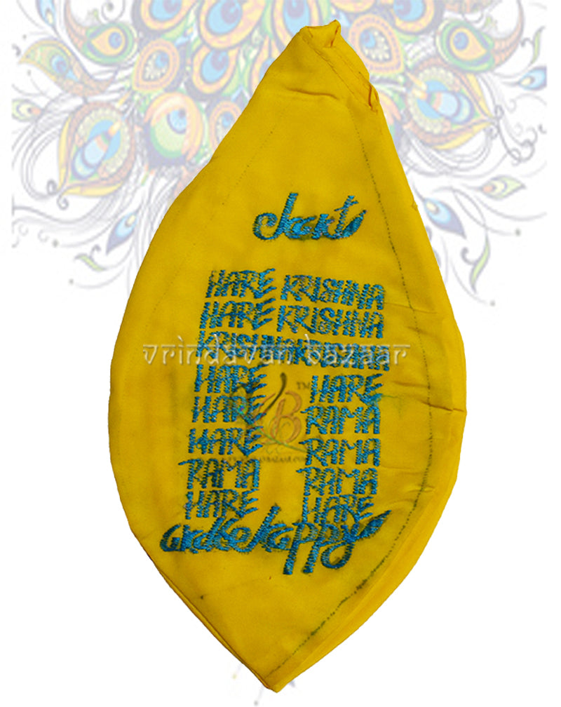 Krishna with cow japa bag