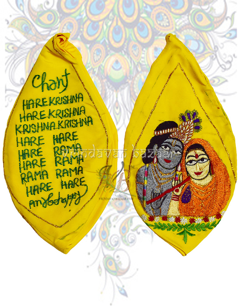Divine Shri Radha Krishna japa bag