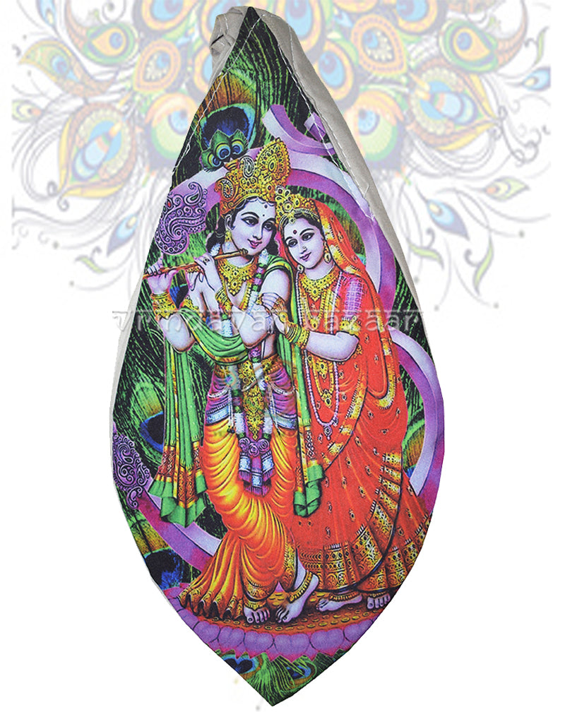 Japa Bag- the divine couple Sri Sri Radha Krishna