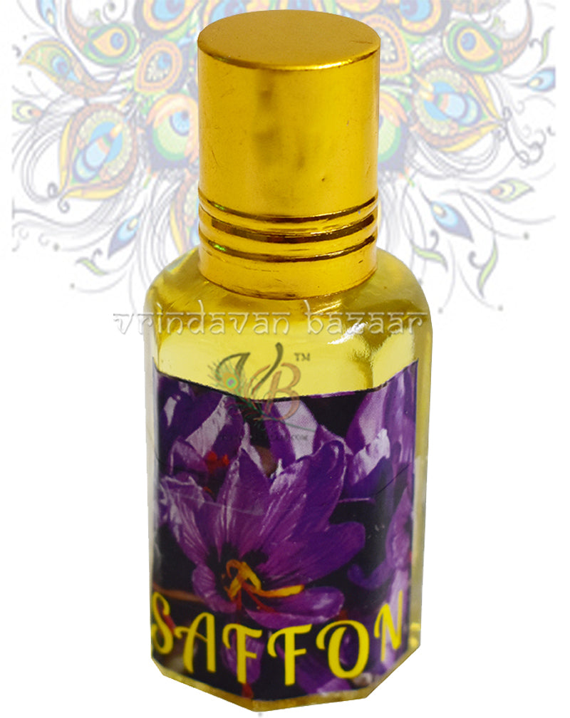 KESAR (SAFFRON) Real & Natural Attar, Best Attar For Man and Woman, 100% Alcohol Free & Long Lasting Attar