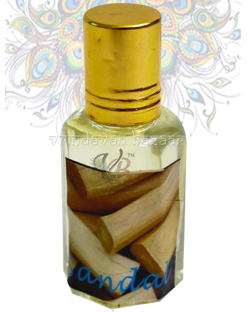 SANDALWOOD Real & Natural Attar, Best Attar For Man and Woman, 100% Alcohol Free & Long Lasting Attar