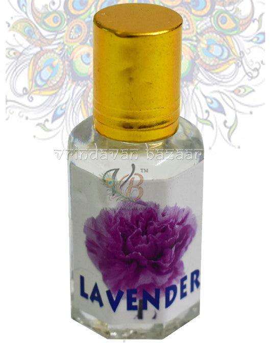 LAVENDER Real & Natural Attar, Best Attar For Man and Woman, 100% Alcohol Free & Long Lasting Attar