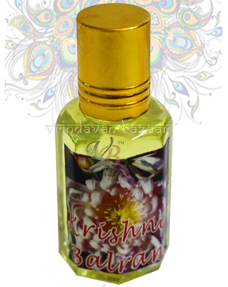 KRISHNA BALARAM Real & Natural Attar, Best Attar For Man and Woman, 100% Alcohol Free & Long Lasting Attar