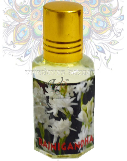 RAJNIGANDHA  Real & Natural Attar, Best Attar For Man and Woman, 100% Alcohol Free & Long Lasting Attar