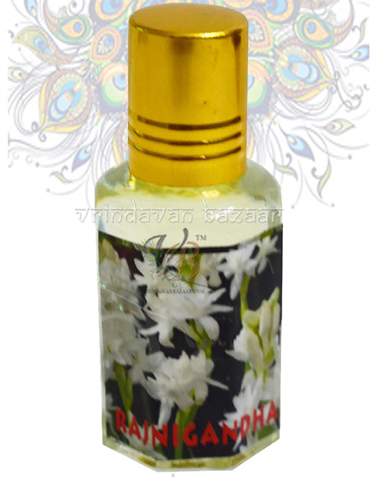 RAJNIGANDHA Real & Natural Attar, Best Attar For Man and Woman, 100% Alcohol Free & Long Lasting Attar