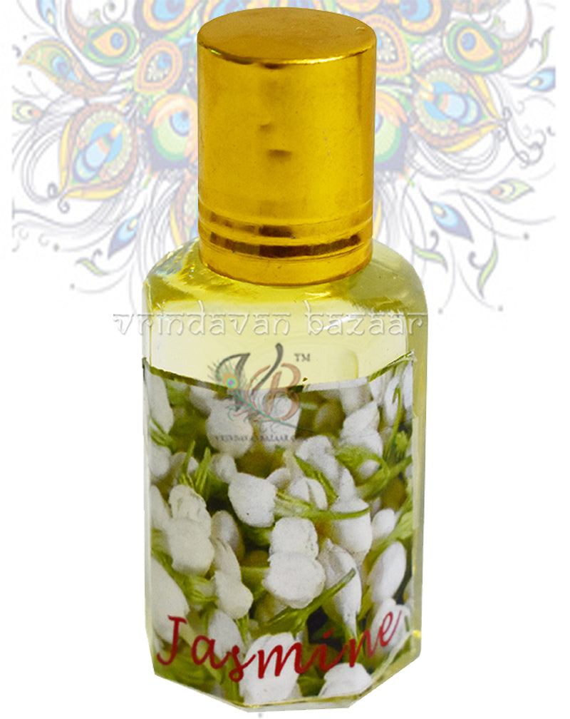 JASMINE Real & Natural Attar, Best Attar For Man and Woman, 100% Alcohol Free & Long Lasting Attar