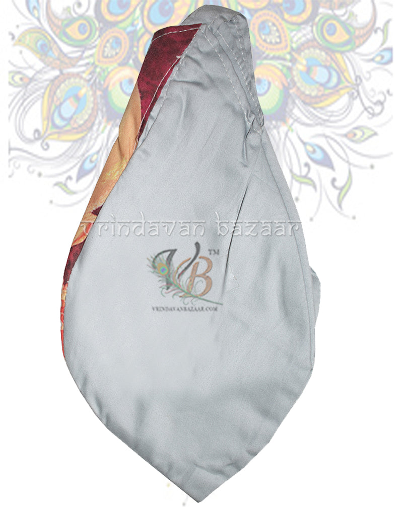 Prabhupada digital print japa bag