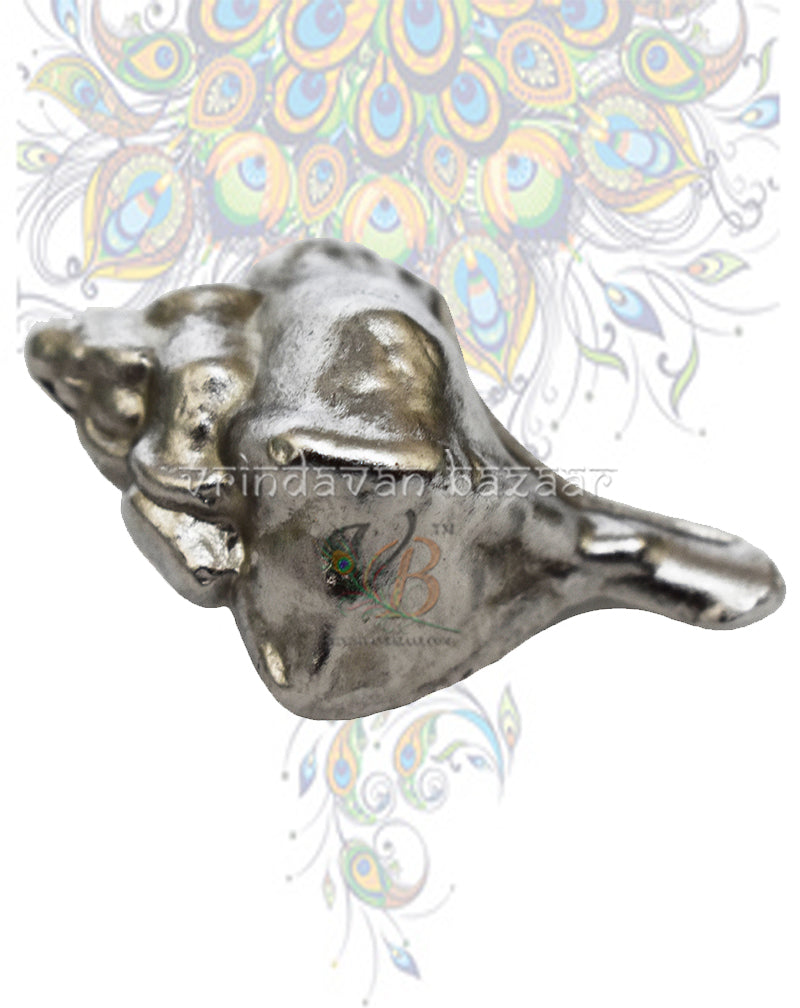Conical conch shell made of mercury