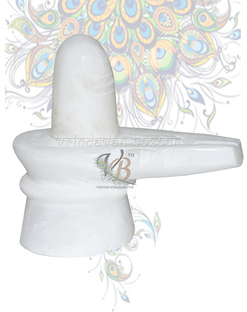 Marble shiv lingam