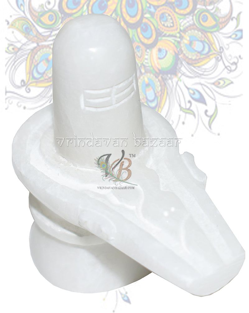 Marble shiv lingam