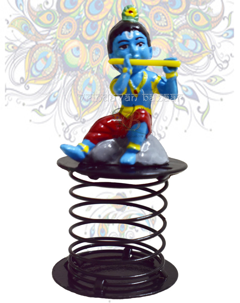 Krishna playing flute fun spring