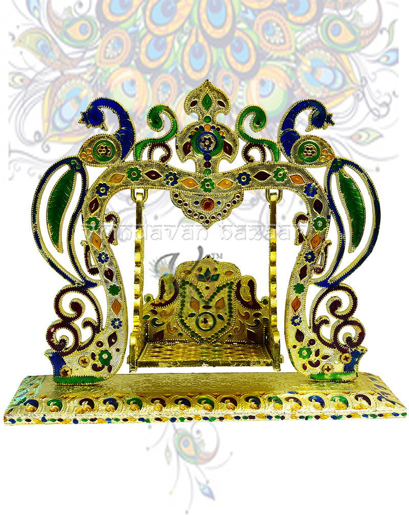Symmetrical Peacock Design Jhula