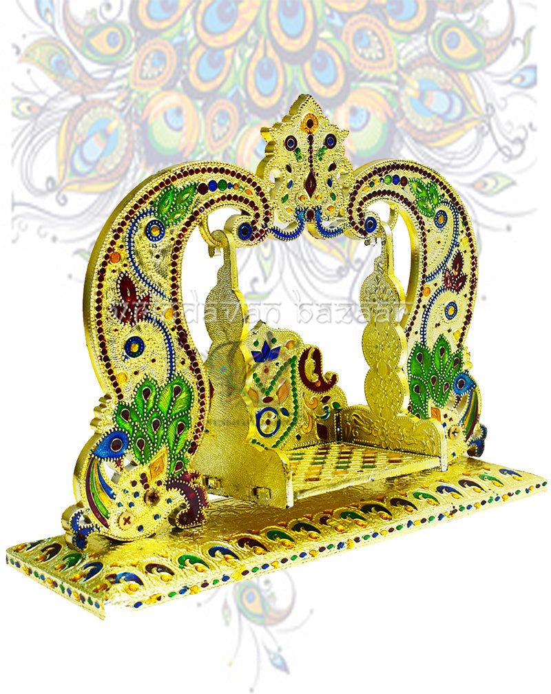 Paisley With Peacock Design Jhula