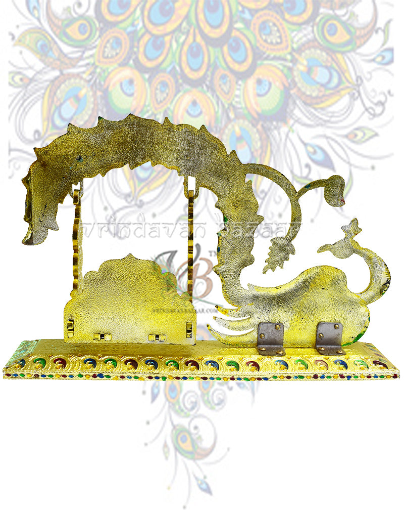 Tree And Peacock Design Jhula