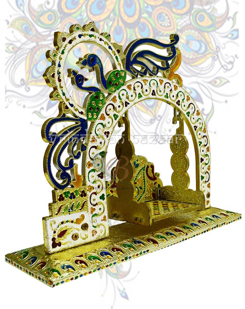 Eternal bond peacock design jhula