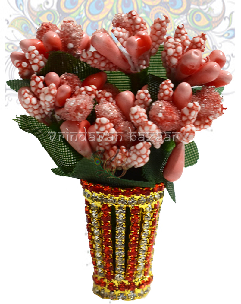 Small plant with AD stones pot