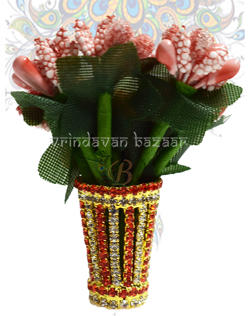 Small plant with AD stones pot