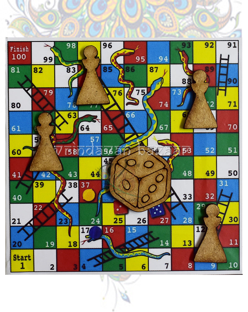 Snakes & Ladder board game for deities