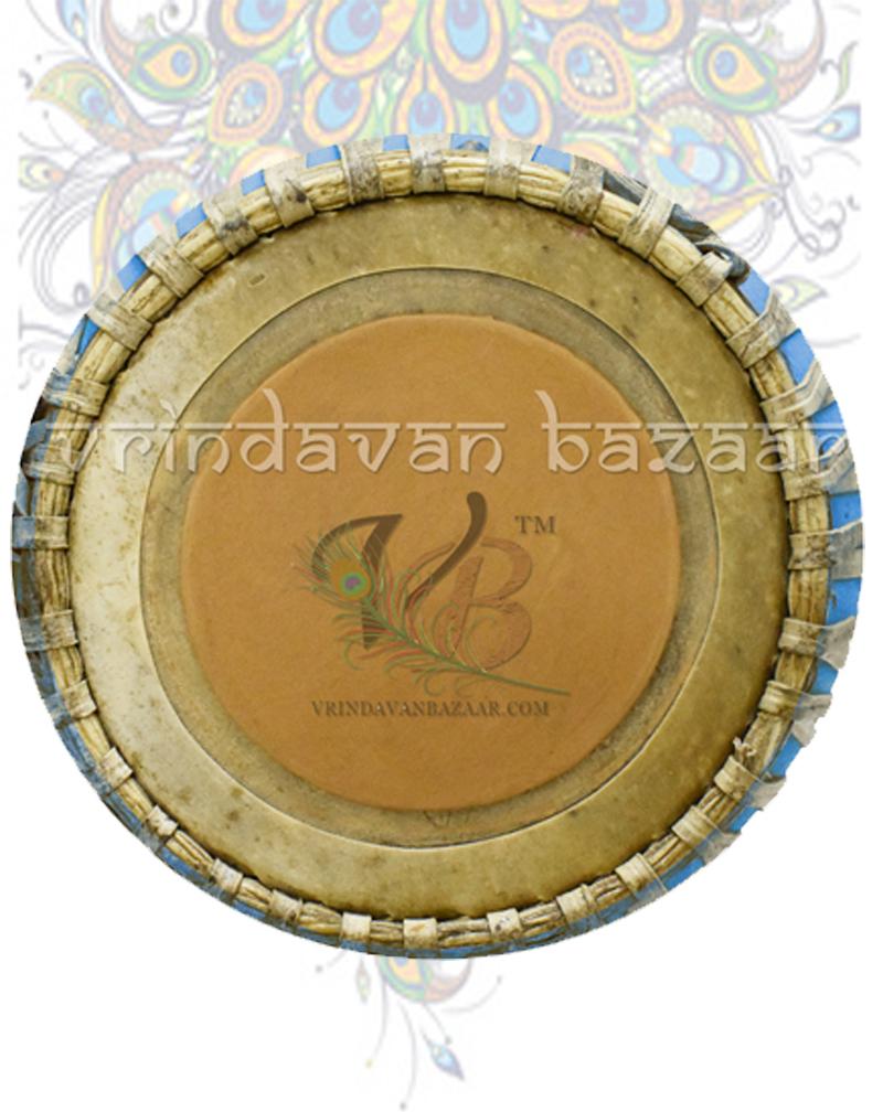 Blue Clay Mridangam / standard size khol- Large