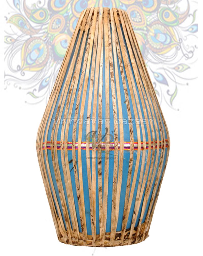 Blue fiber Mridangam / standard size khol- Large