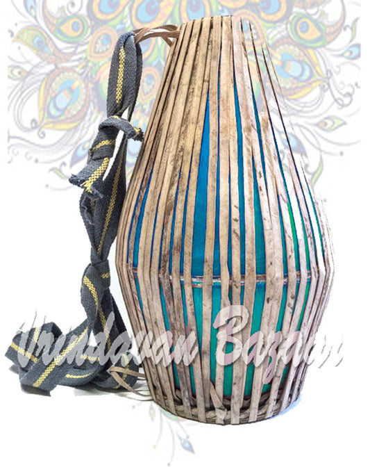 Blue fiber Mridangam / standard size khol- Large