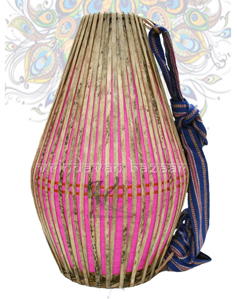 Pink Clay Mridangam / khol- Small