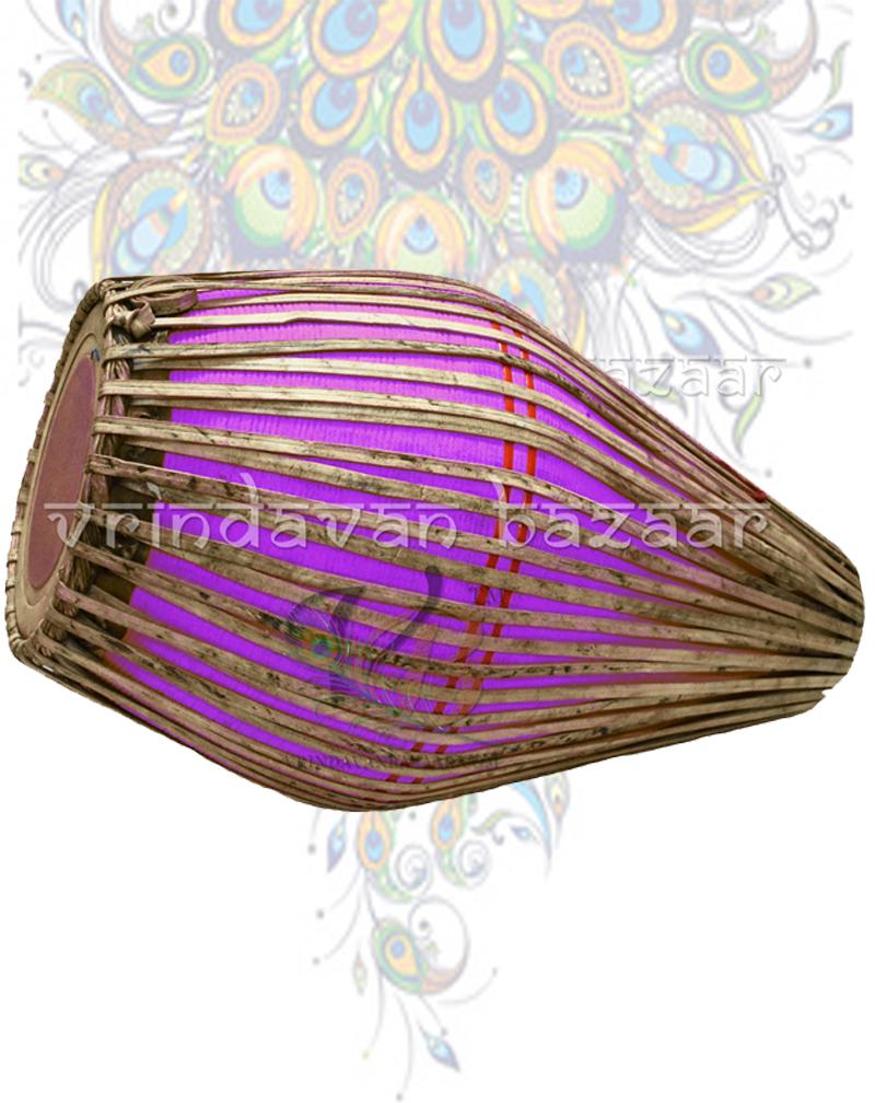 Purple Clay Mridangam / khol- Small