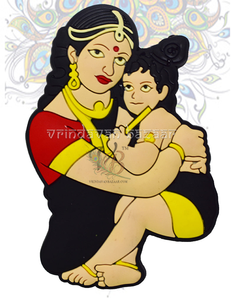 Yashoda Krishna Rubber Magnet