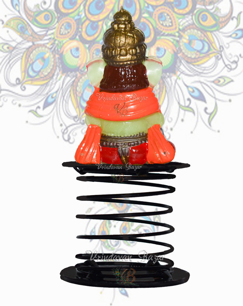 Green Ganpati with tabla fun spring