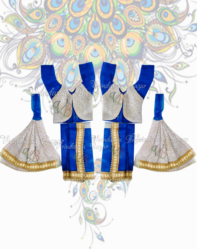 Dew drop work jacket Gaur Nitai dress; Size 5 inch
