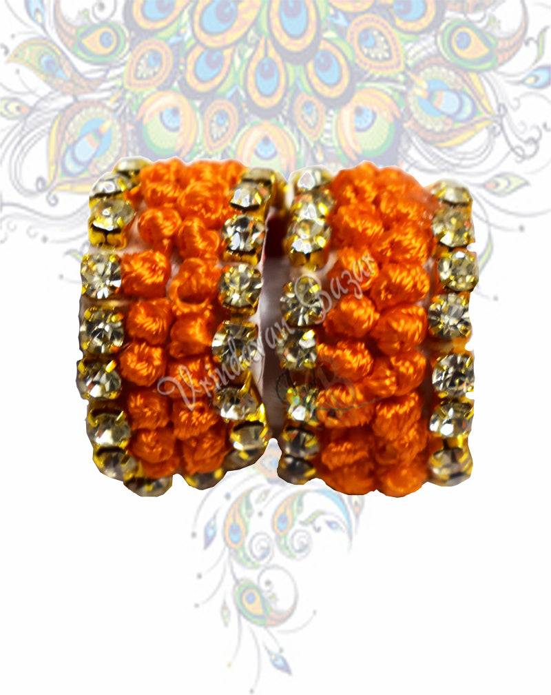 Two line thread kangan