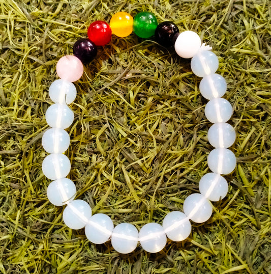 Opal 7 chakra bracelet