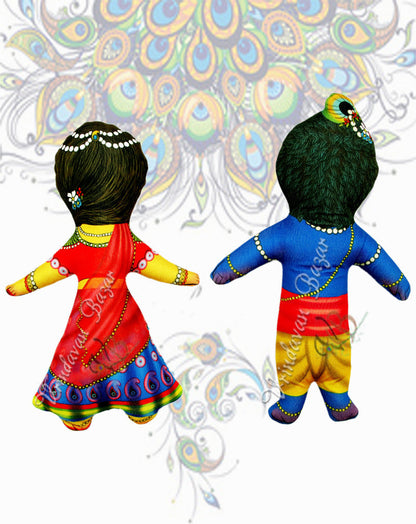 Radha Krishna soft toy