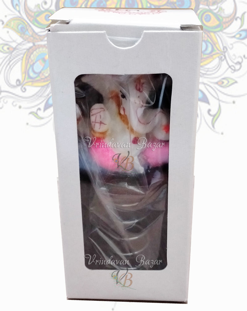 Orange pagdi (turban) Ganpati fun spring