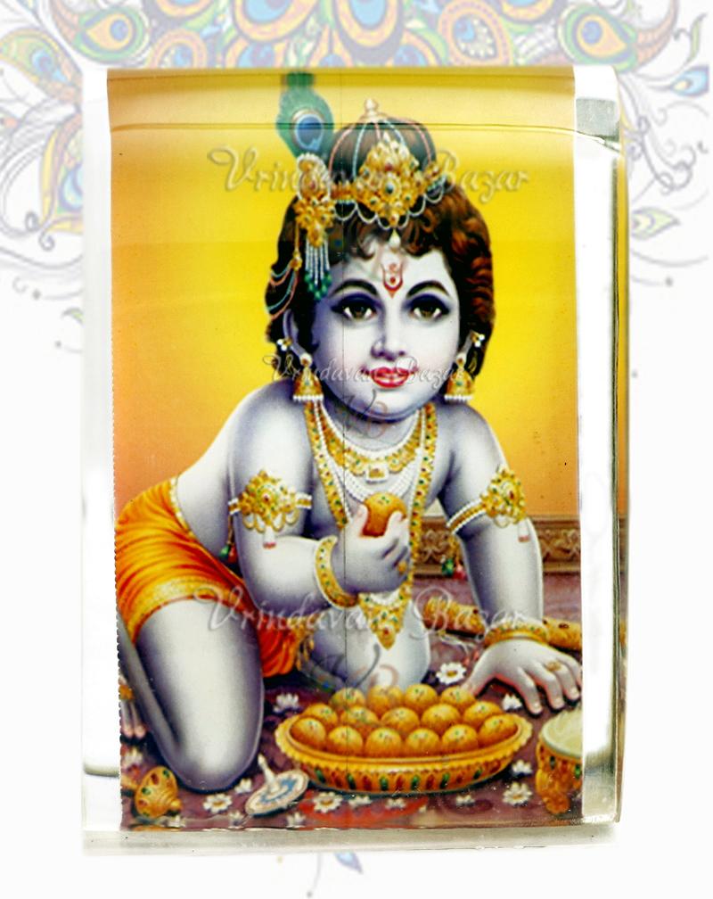 Bal Gopal rounded acrylic stand