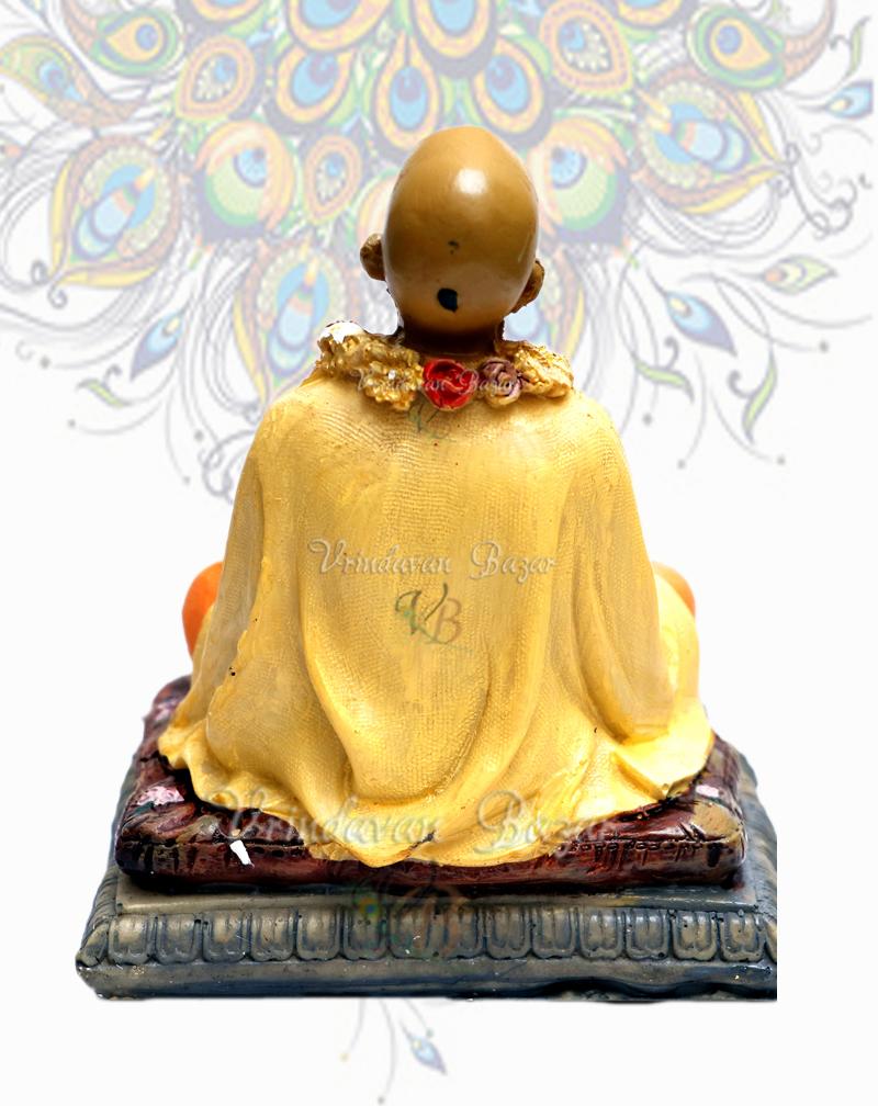 Srila Prabhupada detailed polyresin statue 4.5 inch