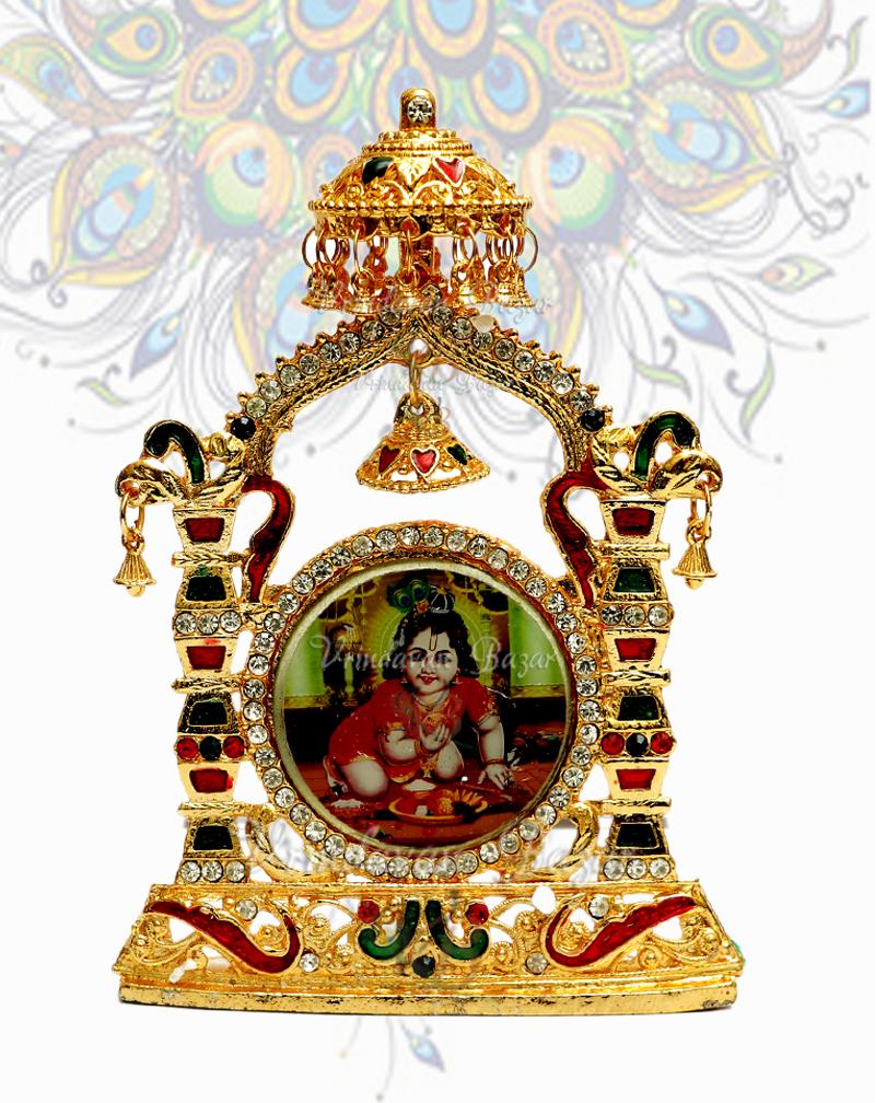 Baby Krishna/ Bal gopal Kamdhenu showpiece