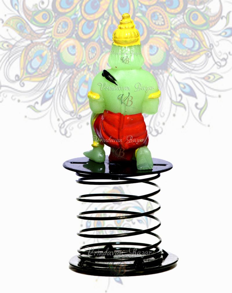Mighty Hanuman (green) fun spring