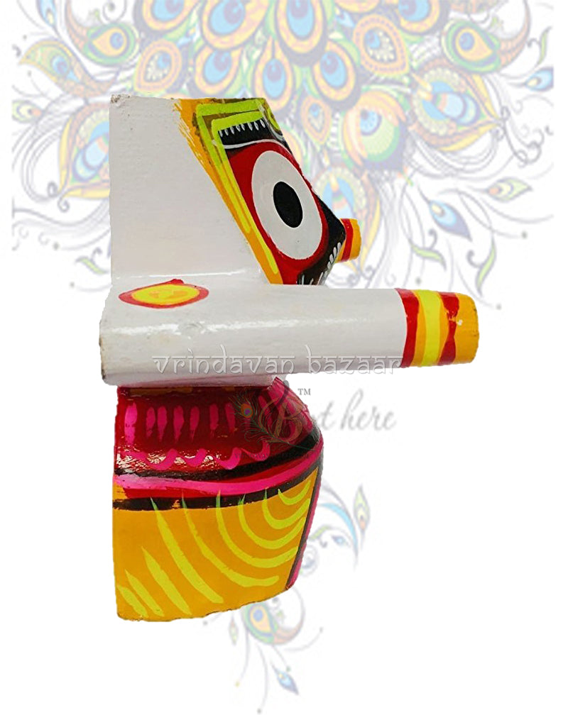 Wooden Jagannath Baladev Subhadra deity set