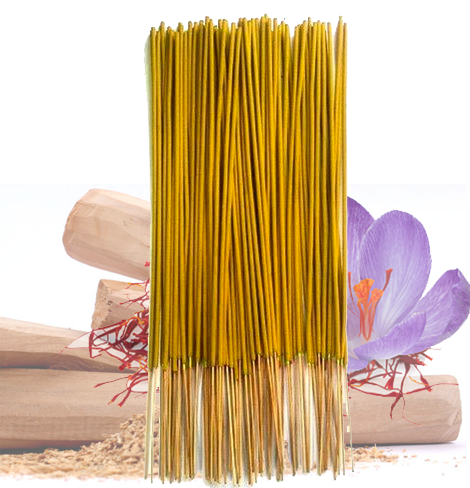 Kesar Chandan- Natural & pure, temple grade incense sticks