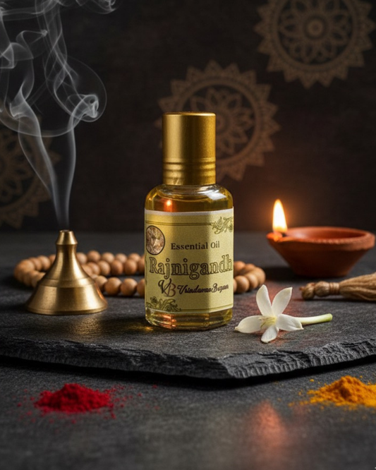 RAJNIGANDHA  Real & Natural Attar, Best Attar For Man and Woman, 100% Alcohol Free & Long Lasting Attar