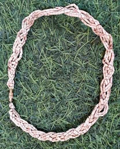 Simple braided tulsi kanthi