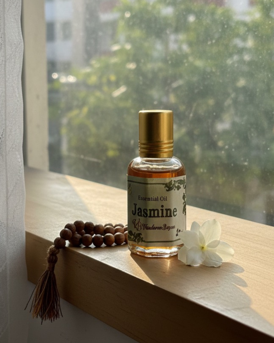 JASMINE  Real & Natural Attar, Best Attar For Man and Woman, 100% Alcohol Free & Long Lasting Attar